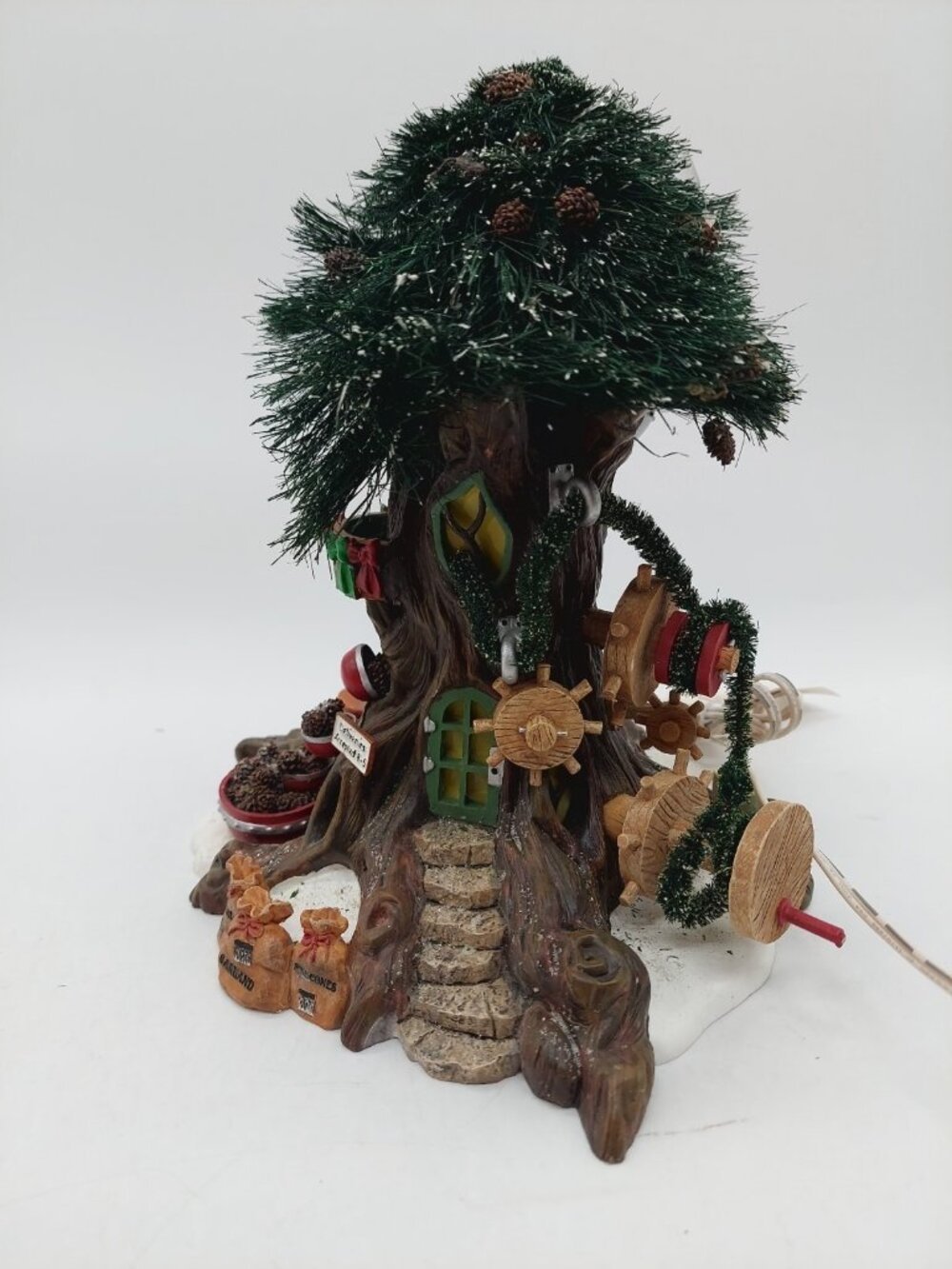 Department 56 North Pole Woods Trim A Tree Factory READ
